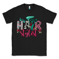 Black hair stylist Classic Tee - OliviaCreatesArt