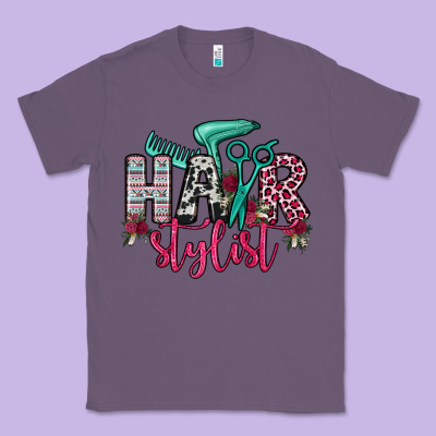 Hair Stylist Classic Tee Designed By Oliviacreatesart