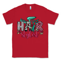 Red hair stylist Classic Tee - OliviaCreatesArt