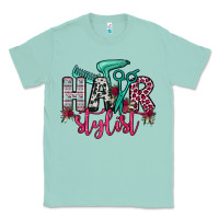 Seafoam hair stylist Classic Tee - OliviaCreatesArt