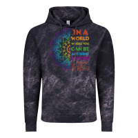 Cloud Black kindeness In A World Where You Can Be Anything Choose Kind Kindness Vintage Hoodie - linhVisuals