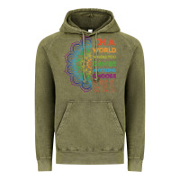 Vintage Olive kindeness In A World Where You Can Be Anything Choose Kind Kindness Vintage Hoodie - linhVisuals