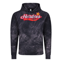 Cloud Black Hardee's Vintage Hoodie - linhVisuals
