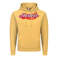 Vintage Mustard Hardee's Vintage Hoodie - linhVisuals
