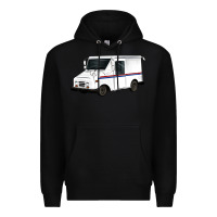 Black mail truck Premium Hoodie - Artiststas