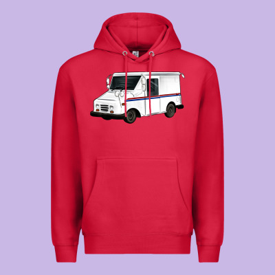 Mail Truck Premium Hoodie Designed By Artiststas