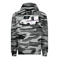 Slate Camo mail truck Premium Hoodie - Artiststas