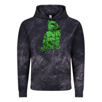 Cloud Black funny cannabis & cat lover marijuana weed smoker art t shirt Vintage Hoodie - linhVisuals