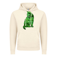 Vintage Artic funny cannabis & cat lover marijuana weed smoker art t shirt Vintage Hoodie - linhVisuals