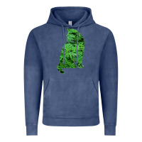 Vintage Denim funny cannabis & cat lover marijuana weed smoker art t shirt Vintage Hoodie - linhVisuals