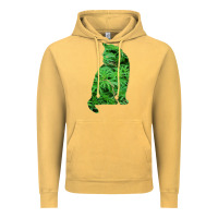 Vintage Mustard funny cannabis & cat lover marijuana weed smoker art t shirt Vintage Hoodie - linhVisuals