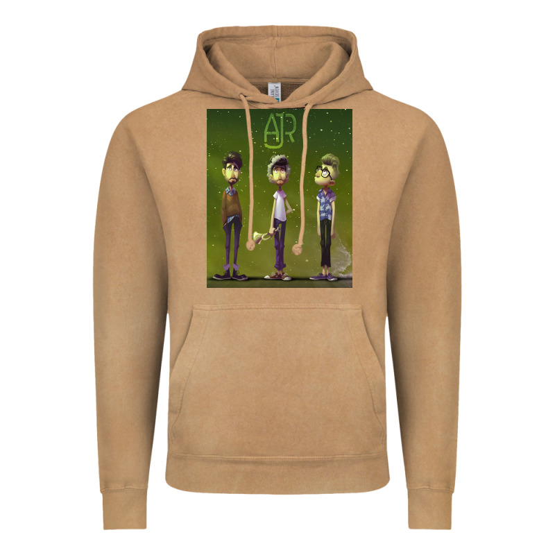 Ajr Green Vintage Hoodie by linhVisuals | Teevron