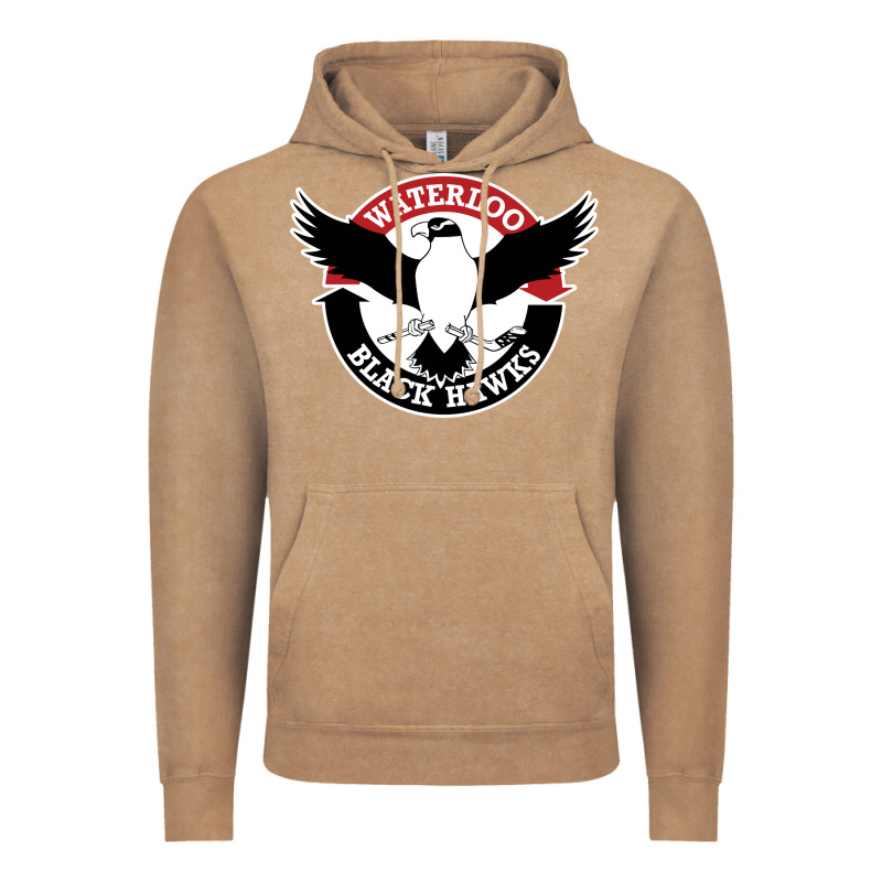 Waterlooblackhawks Vintage Hoodie by linhVisuals | Teevron