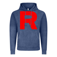 Vintage Denim team rocket Vintage Hoodie - linhVisuals