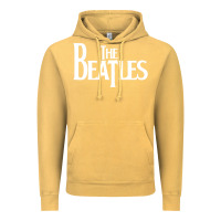 Vintage Mustard the beatels Vintage Hoodie - linhVisuals
