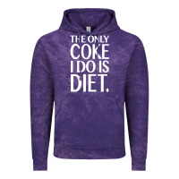 Cloud Purple the only coke i do is diet Vintage Hoodie - linhVisuals