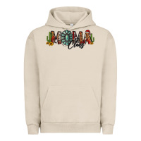 Pigment French Oak western christmas mama claus sunflowers and cactus Urban Hoodie - Jasminsmagicworld