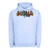 Pigment Grape Ice western christmas mama claus sunflowers and cactus Urban Hoodie - Jasminsmagicworld