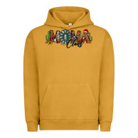 Pigment Peanut Butter western christmas mama claus sunflowers and cactus Urban Hoodie - Jasminsmagicworld