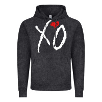 Vintage Black xo  (3) Vintage Hoodie - linhVisuals