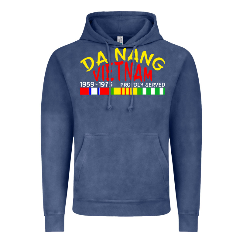 Da Nang Vietnam War Veteran Military Vintage Hoodie by linhVisuals | Teevron