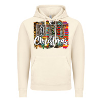 Vintage Artic Western Merry Christmas Vintage Hoodie - CowhideDigitalArt