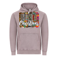Vintage Zinc Western Merry Christmas Vintage Hoodie - CowhideDigitalArt