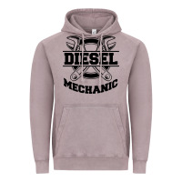 Vintage Zinc diesel mechanic Vintage Hoodie - linhVisuals
