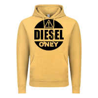 Vintage Mustard Diesel Only Vintage Hoodie - linhVisuals
