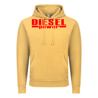 Vintage Mustard Diesel Power Vintage Hoodie - linhVisuals
