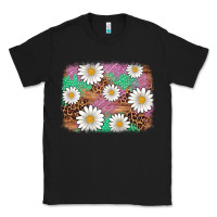 Black easter daisy background Classic Tee - Artiststas