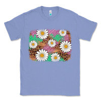 Colony Blue easter daisy background Classic Tee - Artiststas