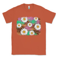 Copper easter daisy background Classic Tee - Artiststas