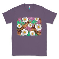 Lavender easter daisy background Classic Tee - Artiststas