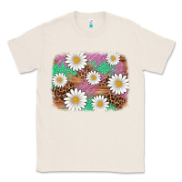 Natural easter daisy background Classic Tee - Artiststas
