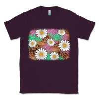 Plum easter daisy background Classic Tee - Artiststas