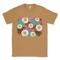Toasted Coconut easter daisy background Classic Tee - Artiststas
