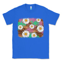 True Royal easter daisy background Classic Tee - Artiststas
