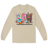 Mushroom Easter Lpn Long Sleeve Tee - CowhideDigitalArt