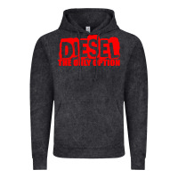 Vintage Black Diesel The Only Option Vintage Hoodie - linhVisuals
