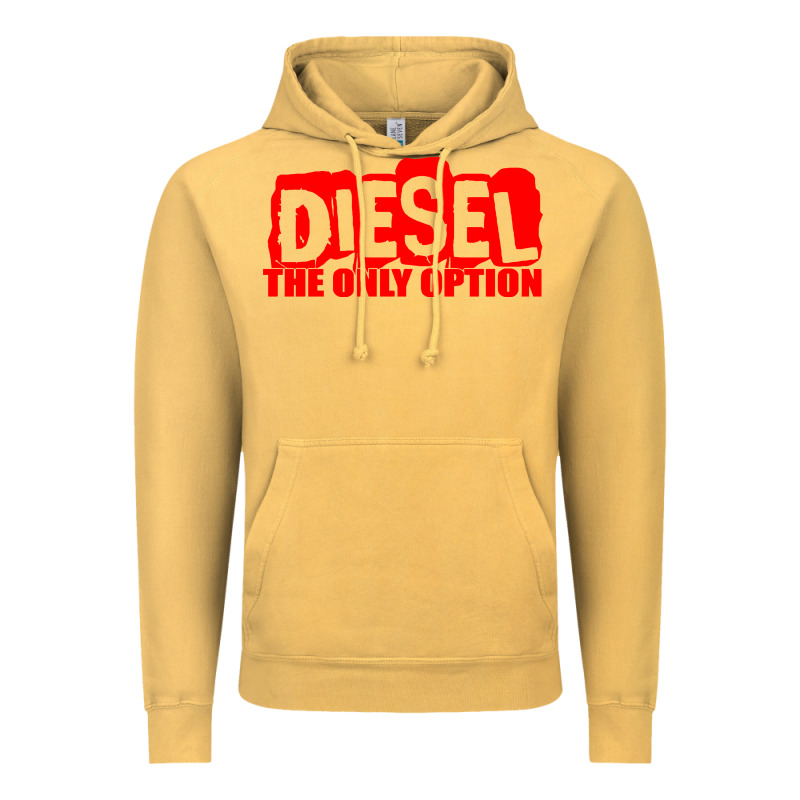 Diesel The Only Option Vintage Hoodie by linhVisuals | Teevron