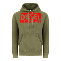 Vintage Olive Diesel The Only Option Vintage Hoodie - linhVisuals