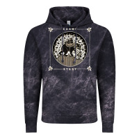 Cloud Black caamp Vintage Hoodie - linhVisuals