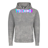 Cloud Rock techno music t shirt Vintage Hoodie - linhVisuals