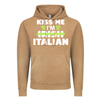 Vintage Camel kiss me im italian t  shirt kiss me i'm irish italian patriotic st pat Vintage Hoodie - linhVisuals