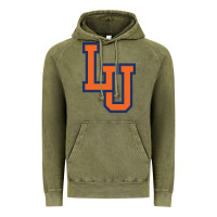 Vintage Olive langston university lion Vintage Hoodie - linhVisuals