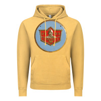 Vintage Mustard desoto Vintage Hoodie - linhVisuals