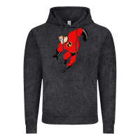 Vintage Black incredibles Vintage Hoodie - linhVisuals