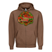 Chestnut mama claus cone Zipper Hoodie - JahusDesignShop