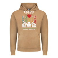 Vintage Camel trance music retro vintage dj gift t shirt Vintage Hoodie - linhVisuals